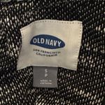 Old Navy  black/white marled boucle moto long sleeve full zip jacket Size Small Photo 9