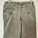 Tilt Women’s Vintage Corduroy Flare Leg Button Fly Jeans Grey Size 1 EUC Gray Photo 1