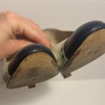 Salvatore Ferragamo  Florence Italian Made Dress Shoes Heels Sz 6.5AAA Navy/white Photo 7