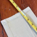 ZARA  split hem Trousers Size 6 light yellow green Photo 3