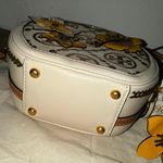 Tory Burch NWT T Monogram Braided Floral Moon Circle Crossbody Photo 3