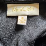 Modcloth  Small Ruffled V-Neck Velvet Black Jumpsuit Photo 4