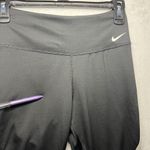 Nike Dri Fit Leggings Women Small Cropped Graphic Running Yoga Athletic Photo 4