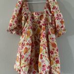 Storia Stories Floral Puff Sleeve Dress Photo 2