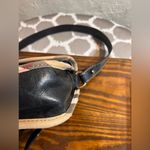 Burberry  Rare Vintage Black Crossbody Bag Nova Check trim magnetic snap on flap Photo 7