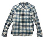 Kuhl Women's Shirt M Plaid Flannel Tess 8457 Camping Hiking Ladies Shirt Blue Photo 3