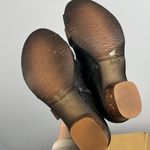 Unity In Diversity Silene New size 35 Made in Portugal leather heeled sandal Black Photo 5