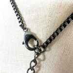 Talbots Black Mesh Link Necklace Photo 3