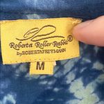 Roberta Roller Rabbit Blue & Lime Tie-Dye Tunic Dress Photo 2