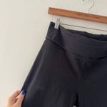 SKIMS  Black Cotton Foldover Flare Leggings Photo 3