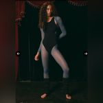 NWT Free People Movement Beat Street Black Bodysuit M/L Size undefined Photo 2