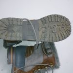 Rock & Candy Danlea 6.5 Waffle Stomper Duck Winter Snow Boots in Gray Tan Photo 4