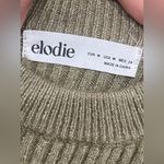 Elodie  Sage Ribbed Women's Sweater Photo 2