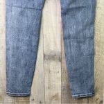 Evidnt Los Angeles Size 26 Tate Skinny Distressed Blue Jeans 3” Slit Pan… Photo 10