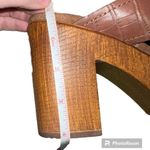 White Mountain Womens High Heeled Sandals Dress Shoes Open Toe Brown Size 9 Photo 10