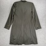 Mixit Longline Jacket Womens 12 Tall Green Stretch Notch Lapel Back Slit Career Photo 9