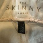 White House | Black Market High Rise Sculpt Skinny Ankle Jeans White Photo 2