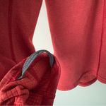 Patagonia Midweight Capilene Baselayer Red Pullover Long Sleeve High Neck Active Photo 5