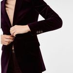 Massimo Dutti  SINGLE BUTTON VELVET SUIT BLAZER Photo 2
