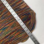 Studio JPR Multicolor Open Knit Sweater Multicolor Red Womens Medium Photo 6