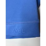 AYBL  Medium Staple Crop Short Sleeve Shirt in Cobalt Blue Athleisure Workout Gym Photo 3