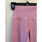Athleta  Gap Elation Rib Ribbed Tight Legging XXS Pink EUC $99 Photo 5