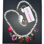 Betsey Johnson  Pearl Charm Necklace Photo 2