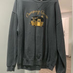 Gray Crewneck Sweatshirt Camping queen XL Photo 0