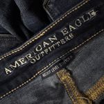 American Eagle SZ 2 Hi-Rise Shortie Jean Shorts Floral Embroidered Distressed Photo 8