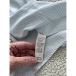 L.L.BEAN Womens Long sleeve Collared Button Up Blouse Shirt White/Blue Plaid XS White Photo 7