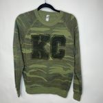 Alternative Apparel Camo Crew Neck Sweatshirt KC Sz Small Photo 4