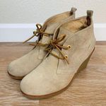 Sperry  Suede Leather Top Sider Harlow Wedge Bootie Photo 0