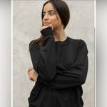 NWT Feat unisex large oatmilk ivory Roam Crew Neck long sleeve Shirt Photo 1