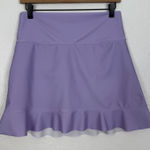ALBION FIT Albion High Waisted Swim Skirt Lilac Size Large Photo 0