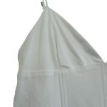 ZARA Bubble Hem Romper Dress White Size Large Photo 5