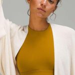 Lululemon Cashlu™ Knit Textured Wrap Heathered White Opal One Size Photo 1