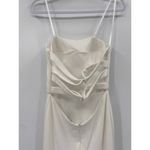 La Femme Simple Strapless Prom Dress With Double Strap Back Dresses White 6 Photo 3