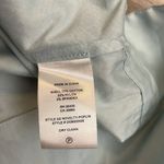 Dylan Gray Powder Blue Short Sleeve Zip Back Tie Front Blouse Size Medium Photo 11