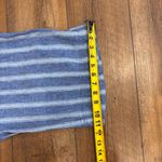 Old Navy Womens 2X High Rise Linen Blend Wide Leg Pants Blue Stripe Boho Casual Photo 8