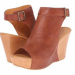 Kork-Ease  Berit Wedge Leather Sandals 7 Photo 0
