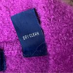 Karen Scott Vintage  Women’s Wool Coatigan Blazer Pink Purple Button Up Medium Photo 6