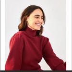 Farm Rio  Burgundy Knit Sweater Photo 3