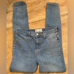 Free People Women’s Size W28S Long & Lean High Waist Light Wash Denim Leggings Photo 4