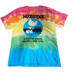 Liquid Blue tie dye Woodstock Short Sleeve Tee Photo 0