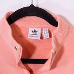 Adidas Women's Cotton Terry Lined Quarter Zip Pullover Colorblock Sweater Small Photo 1