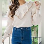 Fate: Just For You Oatmeal Brown
Sweater White Size M Photo 0