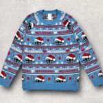 Disney β
Stitch Mele Kalikimaka Knitted Hawaiian Themed Ugly Christmas Sweater β
Photo 1