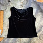 Fiore  Black Velvet Top Photo 3