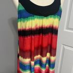 Promise Rainbow Striped Tank Top Red Size L Photo 1