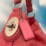 Coach vintage pink leather hobo bag Photo 3
